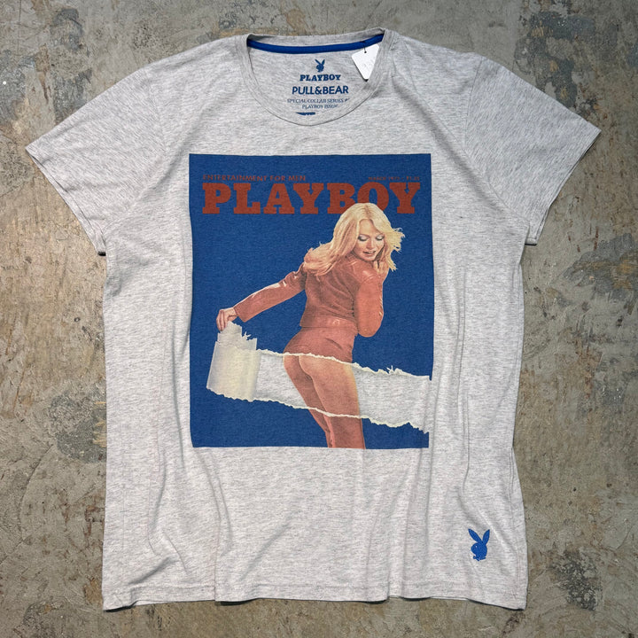 古着 PLAYBOY/ プレイボーイ/ プリントTシャツ/ サイズM