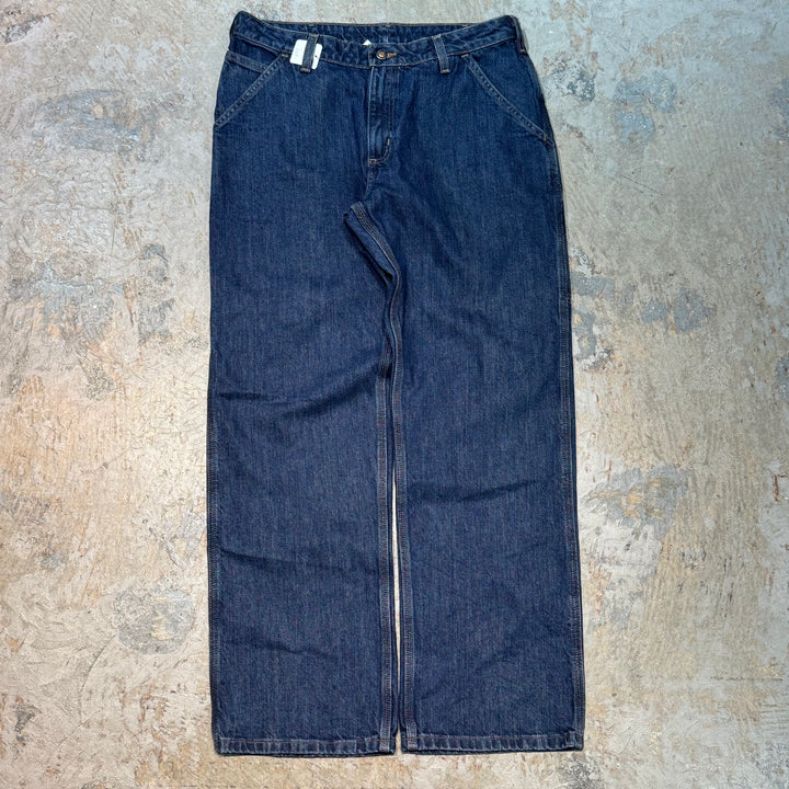 古着 Carhartt/ カーハート/ デニムペインターパンツ/ WOMENS/ 実寸サイズ12×28
