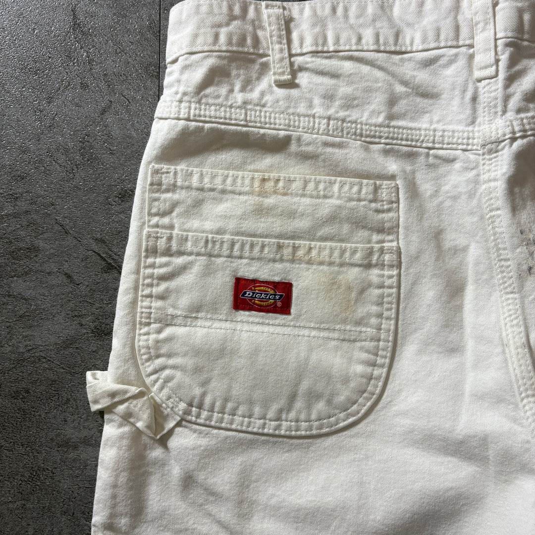 古着 Dickies ディッキーズ ペインターパンツ  実寸サイズ35×30