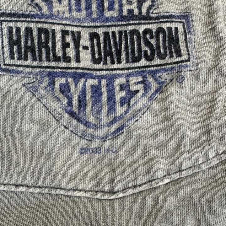 古着 USA製 Harley-Davidson ハーレーダビッドソン プリントTシャツ シングルステッチ サイズXL