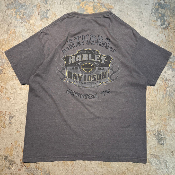 古着 USA製 Harley-Davidson/ハーレーダビッドソン/ プリントTシャツ/ サイズXL