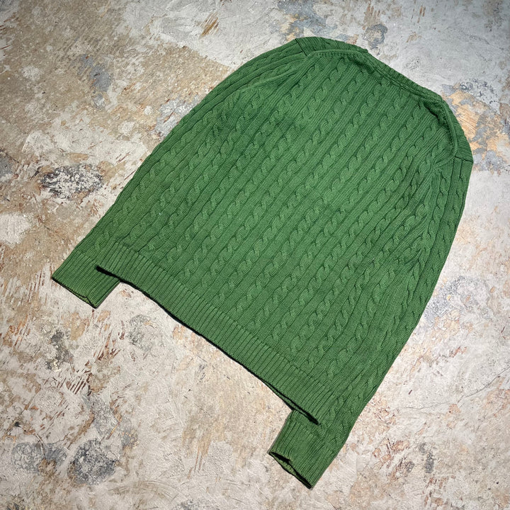 #3373 L.L.Bean/エルエルビーン/Crew neck cotton knit/クルーネックコットンニット/サイズL