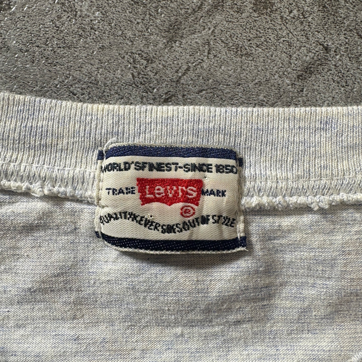 古着 90's Levi's リーバイス ヘンリーネックTシャツ サイズL相当