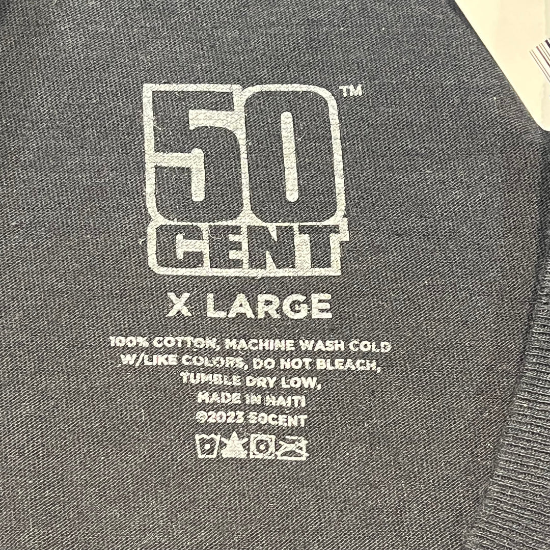 古着 50CENT/ツアーTシャツ/アーティストTシャツ/プリントTシャツ/ サイズXL
