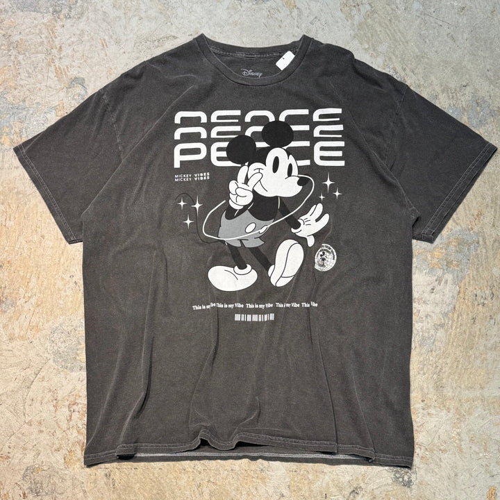 古着 Disney/ ミッキーマウス/ プリントTシャツ/ サイズL