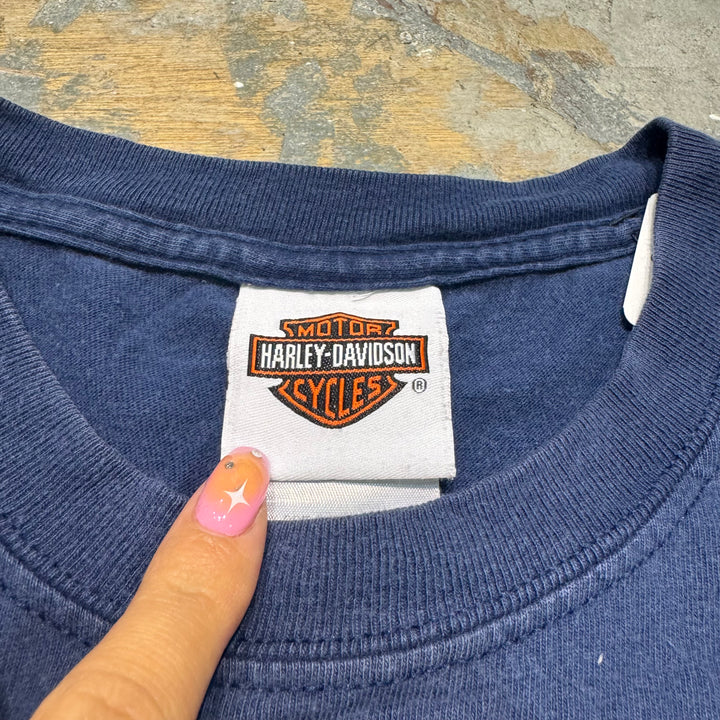 古着 USA製 Harley-Davidson/ハーレーダビッドソン/ プリントTシャツ/ サイズL