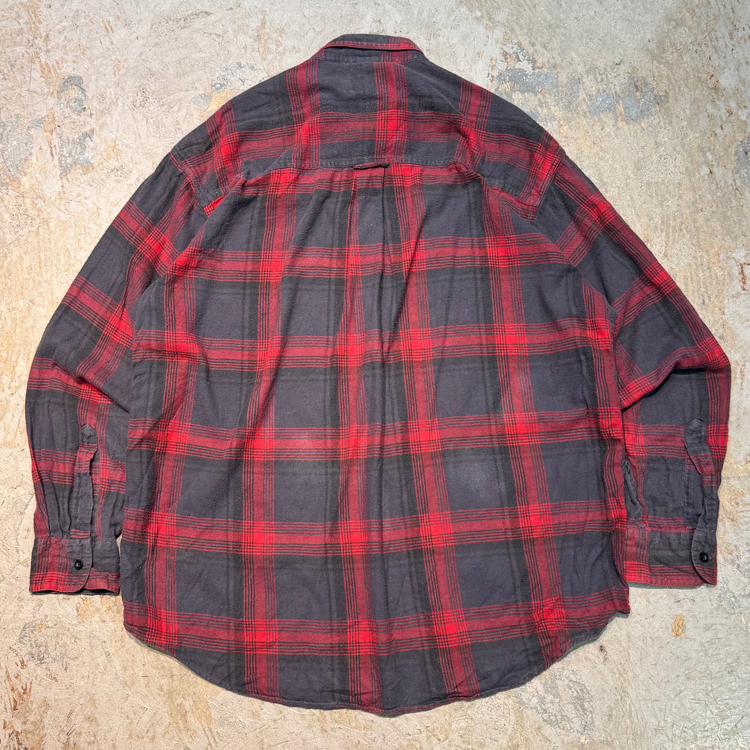 古着 CHAPS RALPH LAUREN/ チャップス ラルフ ローレン/  ボタンダウン長袖シャツ/ チェック柄/ サイズXL