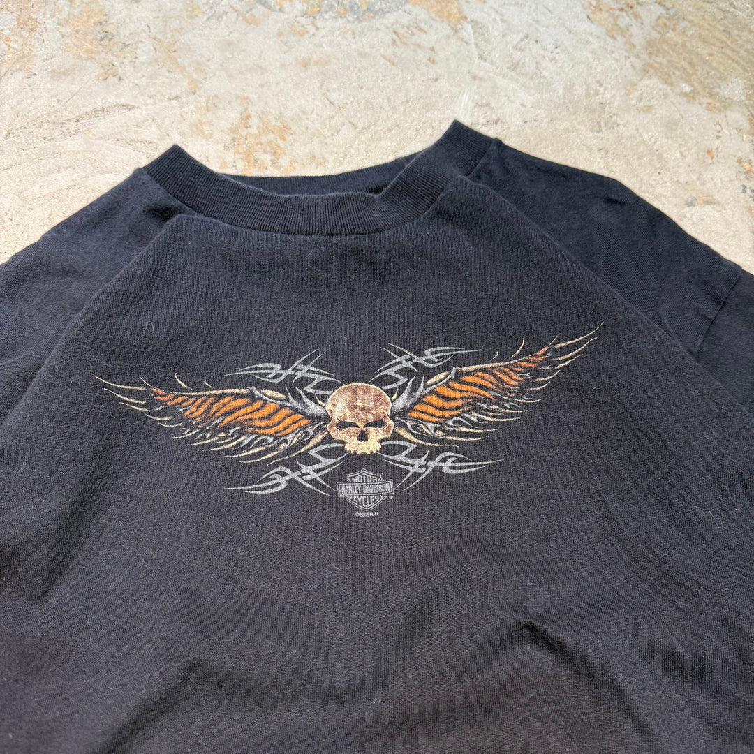 古着 USA製 Harley-Davidson/ハーレーダビッドソン/ プリントTシャツ/ サイズL