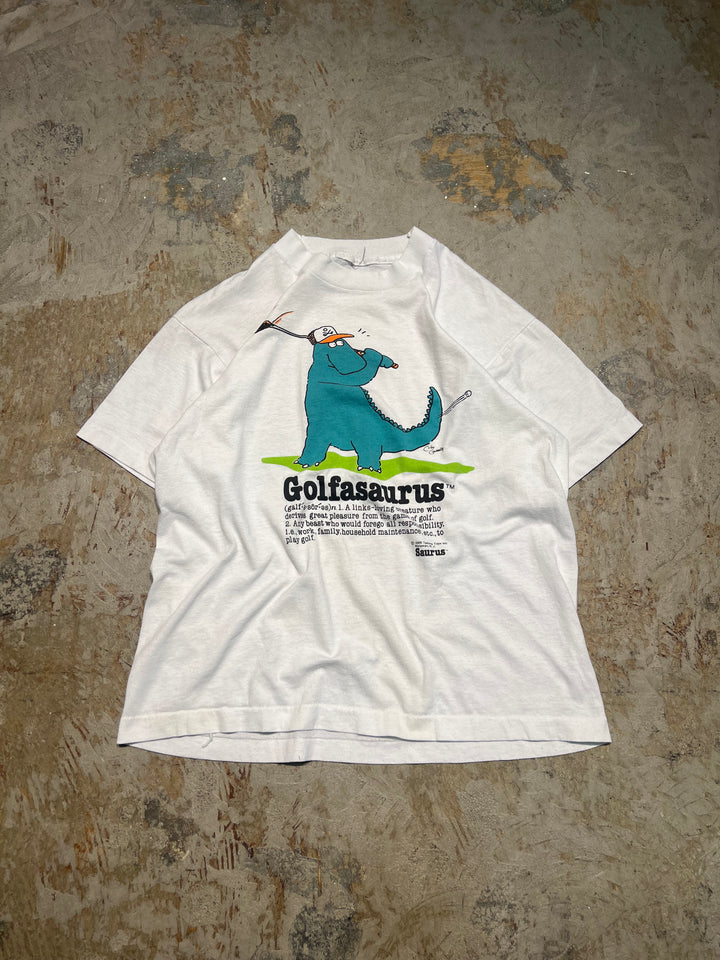 #4540 古着 86's Vintage/ヴィンテージ/Cliff Galbraith's/short sleeve print t-shirt Tee/半袖プリントTシャツ/シングルステッチ/サイズM相当