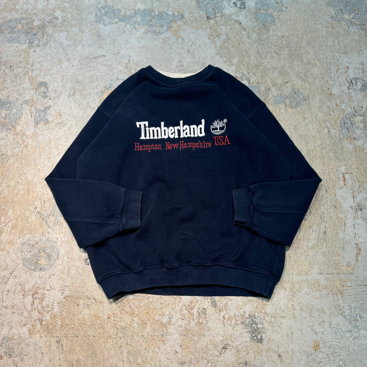 古着 timberland/ティンバーランド/クルーネックスウェット/サイズXL