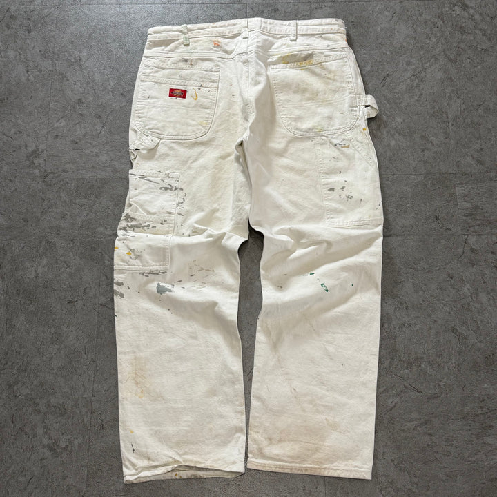 古着 Dickies ディッキーズ ペインターパンツ  実寸サイズ37×29