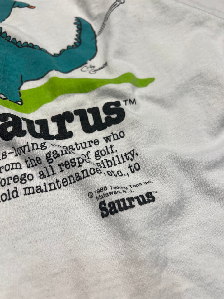 #4540 古着 86's Vintage/ヴィンテージ/Cliff Galbraith's/short sleeve print t-shirt Tee/半袖プリントTシャツ/シングルステッチ/サイズM相当