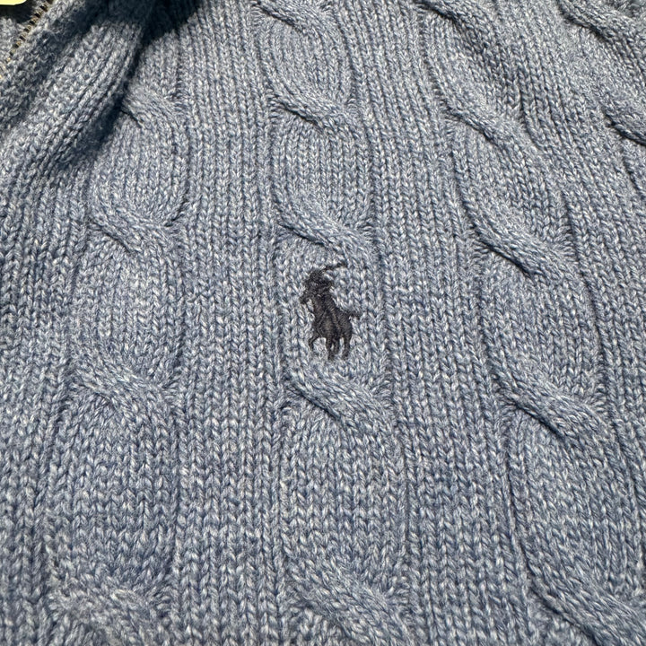 古着 POLO by Ralph Lauren/ ポロ バイ ラルフローレン/ ハーフジップニットセーター/ サイズS