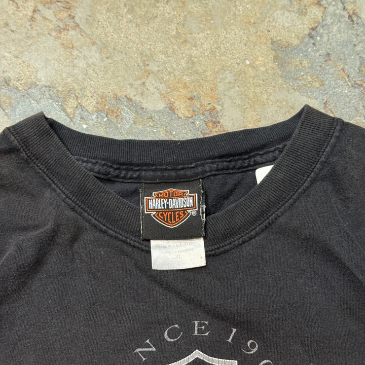 古着 USA製 Harley-Davidson/ハーレーダビッドソン/ プリントTシャツ/ サイズXL