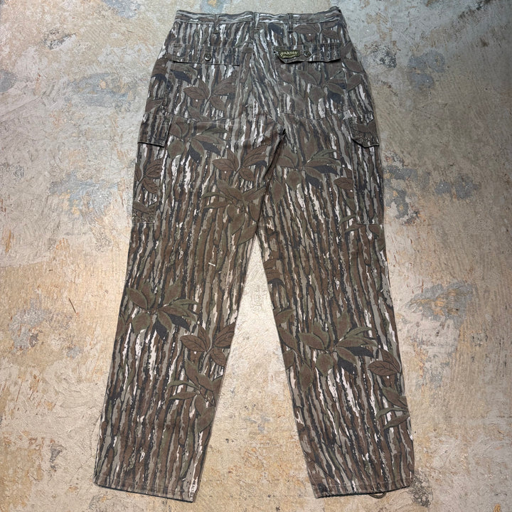 古着 USA製 USAVINTAGE/ リアルツリーカモパンツ/ 実寸サイズ33×33