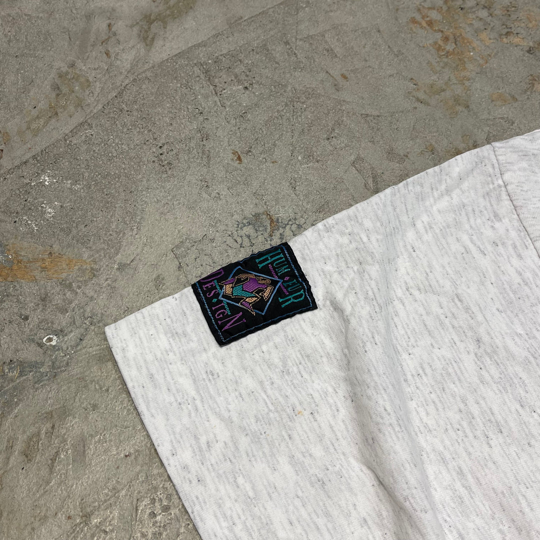 古着 93'~94's ブローニュの森/公式ジャージ/フランス･パリ/ヴィンテージ シングルステッチプリントTシャツ/サイズL相当