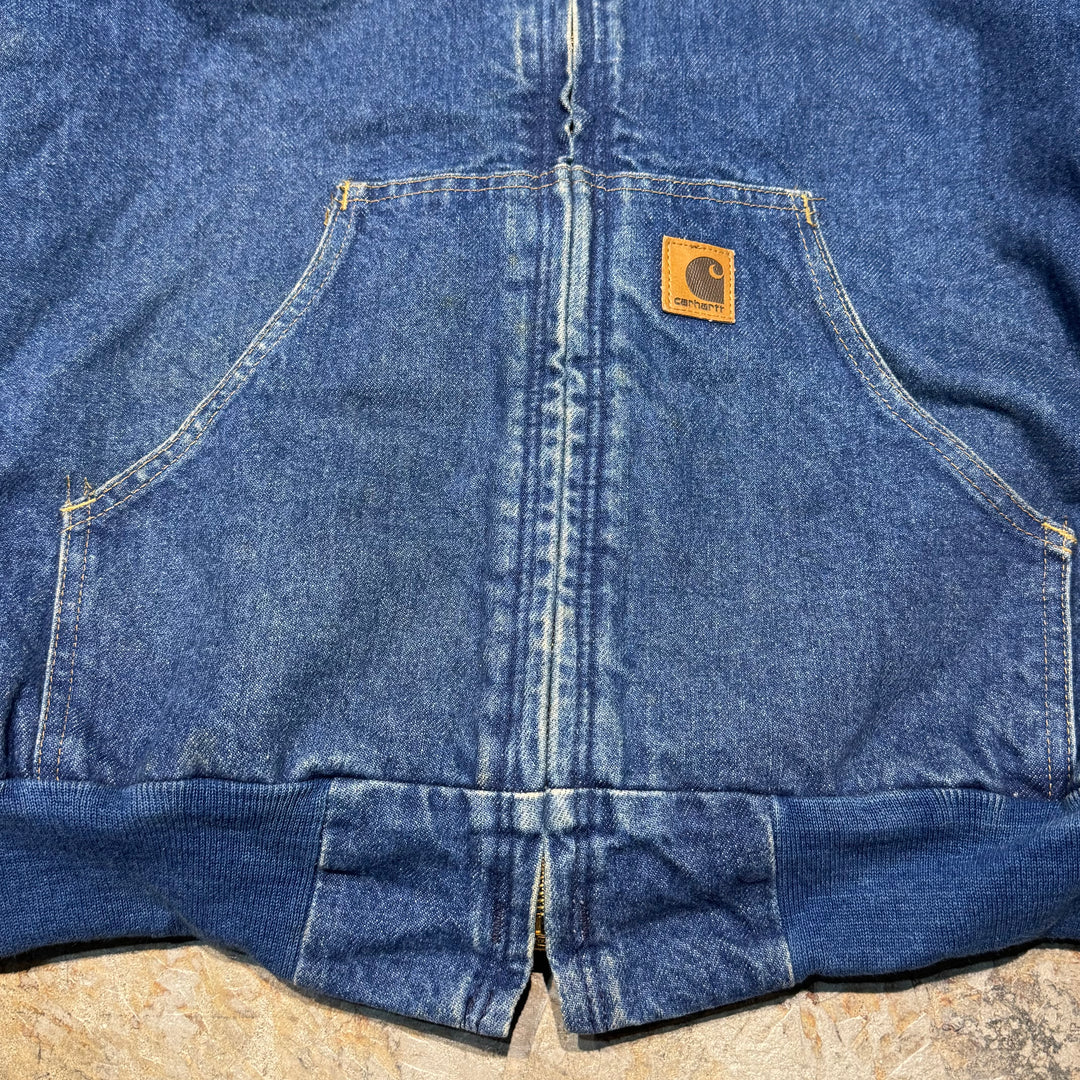古着 Carhartt/ カーハート/ アクティブジャケット/ ダック地/ 裏地ブランケット/ サイズM