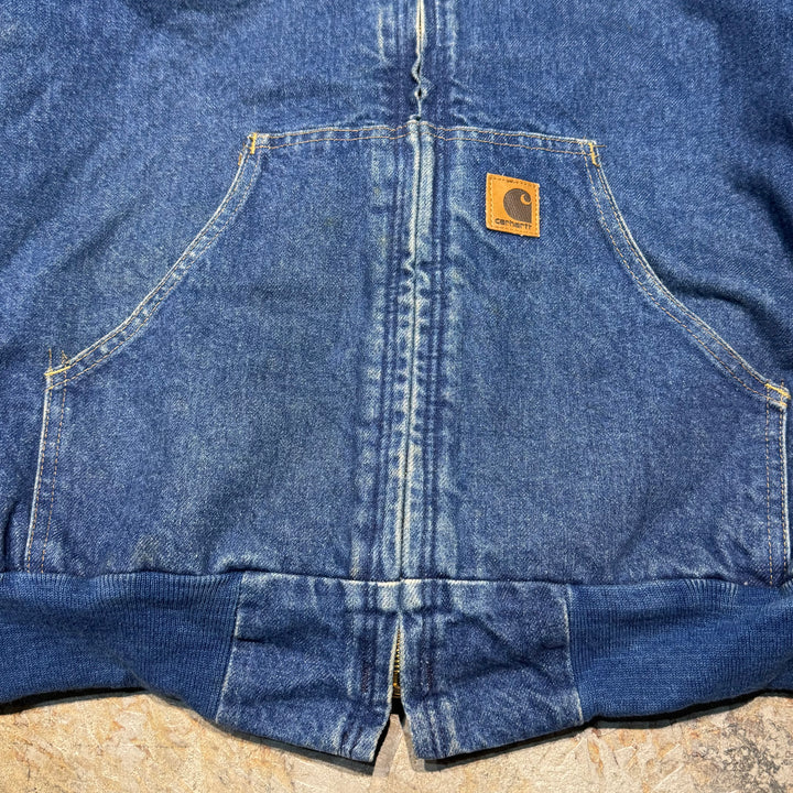古着 Carhartt/ カーハート/ アクティブジャケット/ ダック地/ 裏地ブランケット/ サイズM