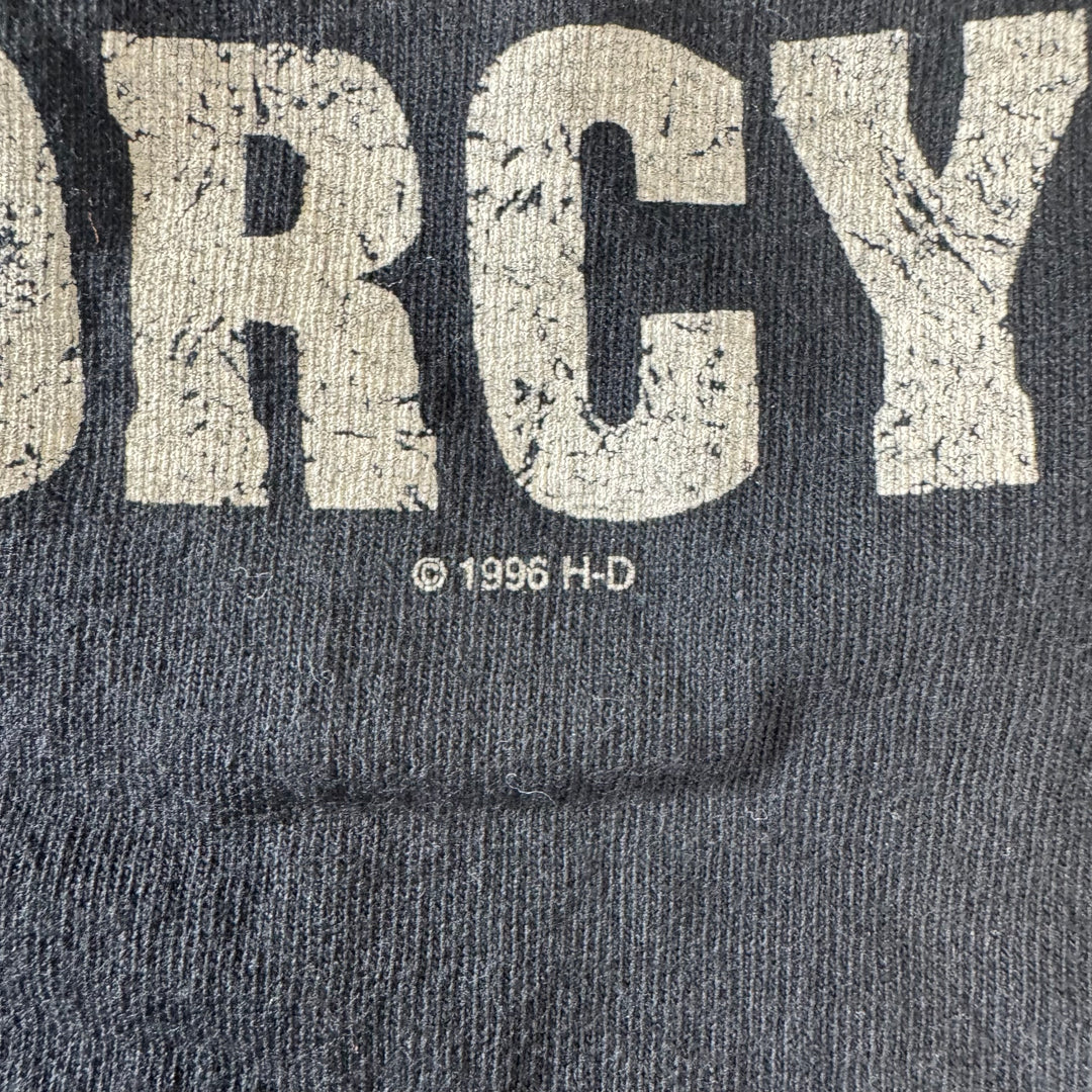 古着 USA製 90's Harley-Davidson ハーレーダビッドソン プリントTシャツ シングルステッチ サイズM