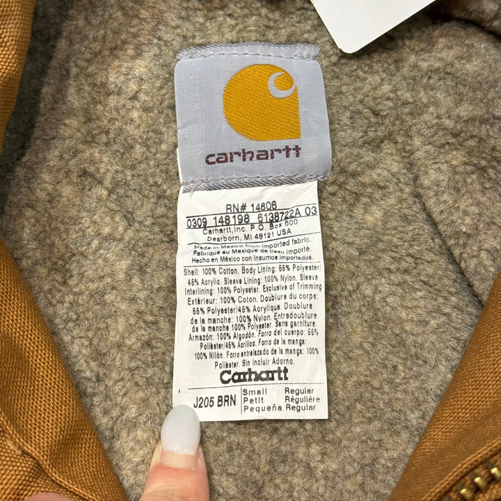 古着 carhartt/ カーハート/ リッジジャケットジャケット/ ダック地/ 企業ロゴ/ サイズS