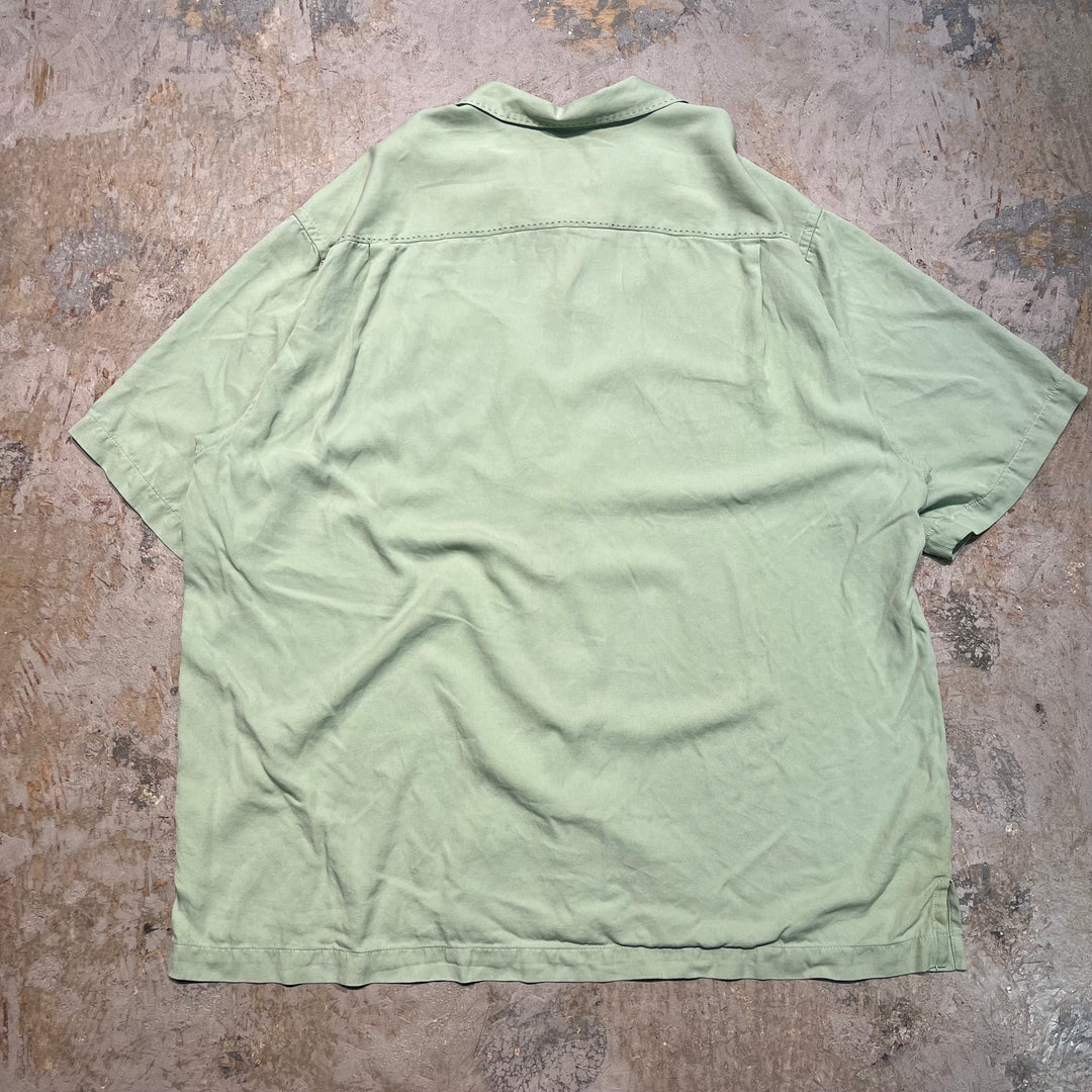 古着 Tommy Bahama/トミーバハマ/シルク/半袖シャツ/ サイズXL