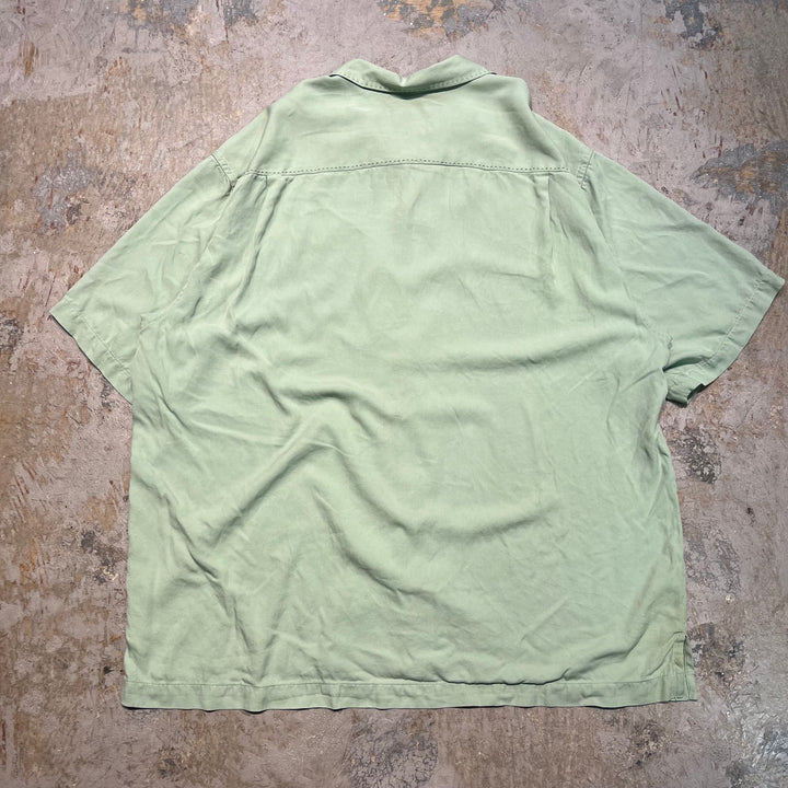 古着 Tommy Bahama/トミーバハマ/シルク/半袖シャツ/ サイズXL