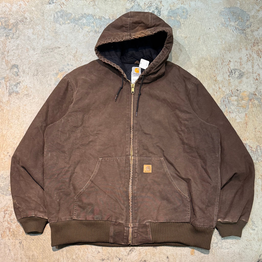 古着 Carhartt/ カーハート/ アクティブジャケット/ ダック地/ キルティング/ サイズXL