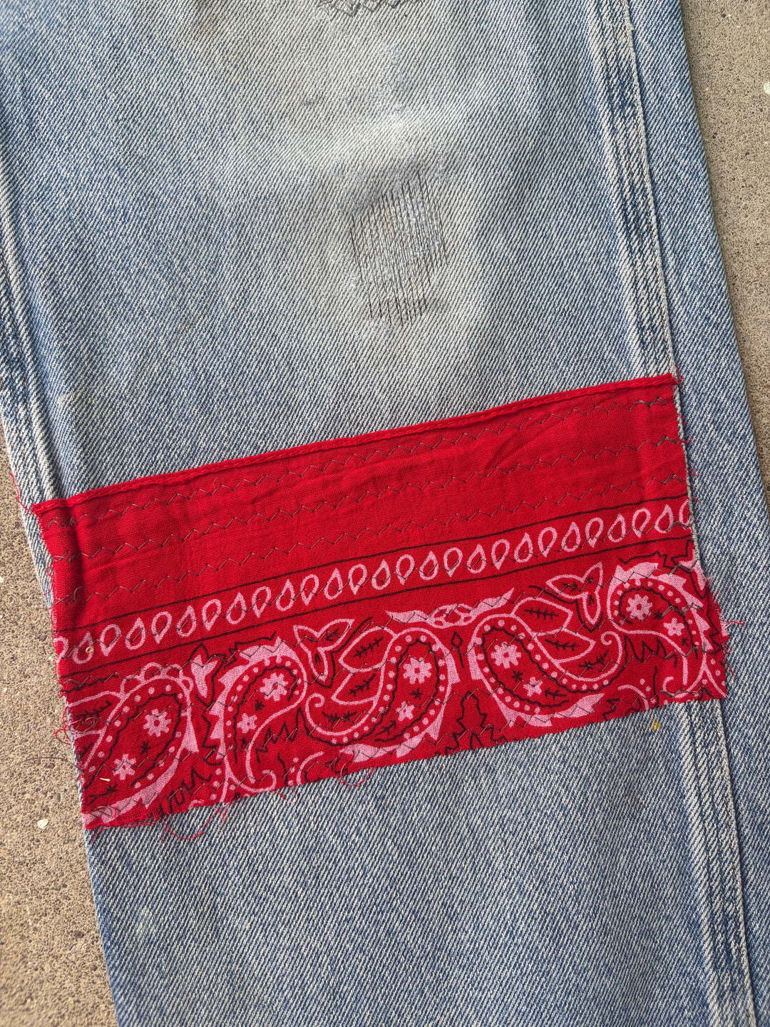 Carhartt Patchwork Denim Pants W32 L32