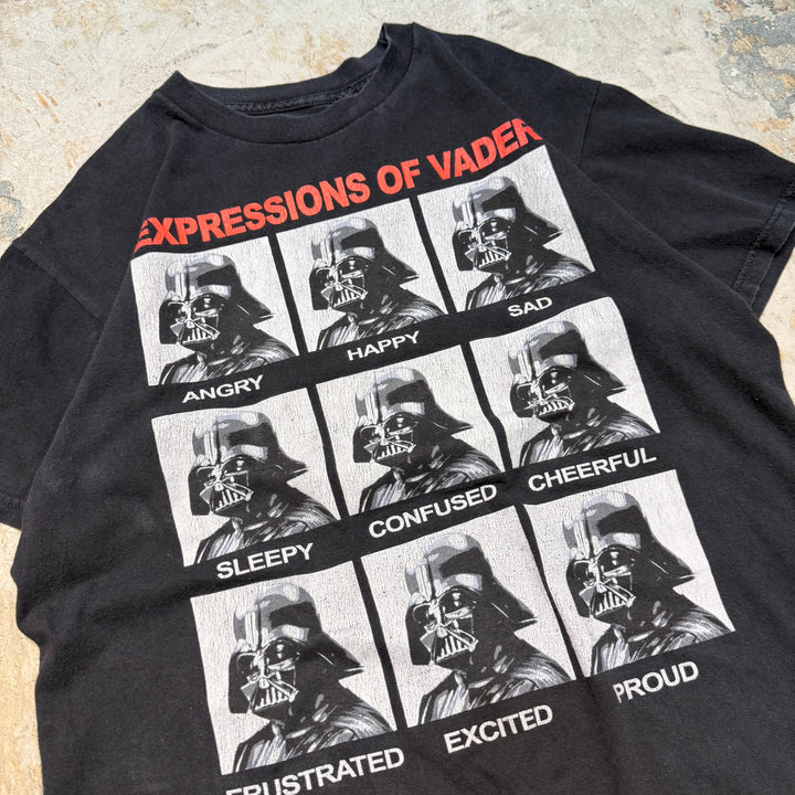 古着 90's STAR WARS/スター・ウォーズ/ダースベーダー/プリントTシャツ/サイズM相当