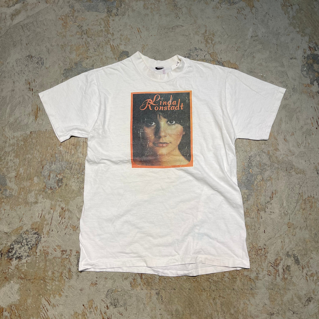 古着 90's~ USAVINTAGE / LINDA RONSTADT/リンダ･ロンシュタット ヴィンテージ シングルステッチ アーティストTシャツ/サイズM