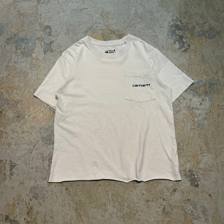 古着 Carhartt/ カーハート/ ポケット ロゴ Tシャツ/ サイズS