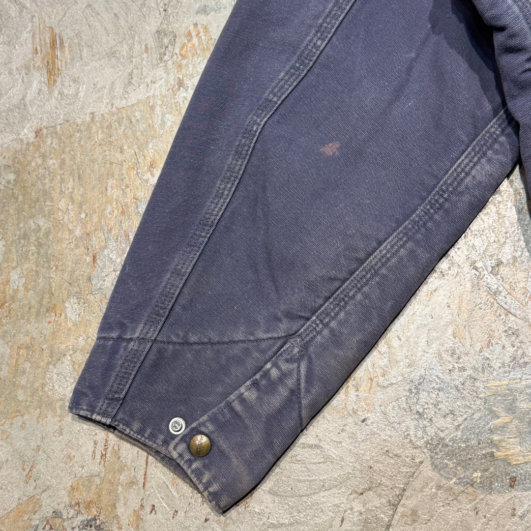 古着 carhartt/ カーハート/ デトロイトジャケット/ ダック地/ 裏地ブランケット/ 企業ロゴ/  サイズL相当