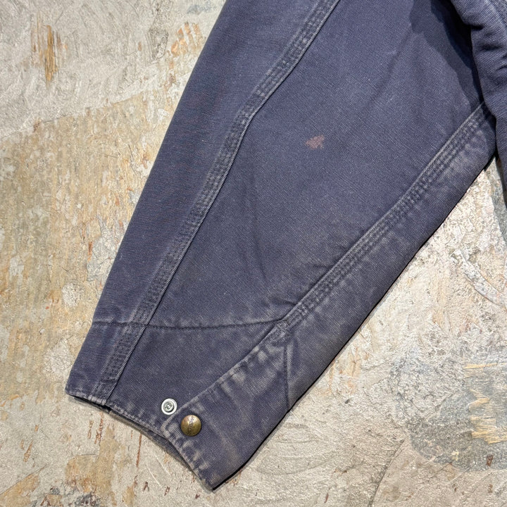 古着 carhartt/ カーハート/ デトロイトジャケット/ ダック地/ 裏地ブランケット/ 企業ロゴ/  サイズL相当