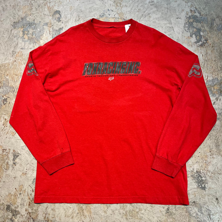 古着 FOXRACING/ フォックスレーシング/ ロングスリーブTシャツ/ サイズXL相当