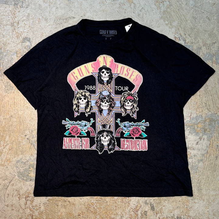 古着 GUNS N' ROSES/ガンズアンドローゼズ/バンドTシャツ/サイズM相当