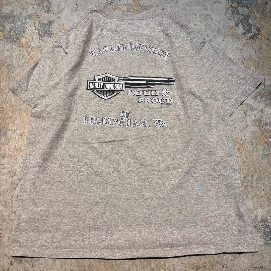 古着 USA製 Harley-Davidson/ハーレーダビッドソン/ プリントTシャツ/ サイズXL