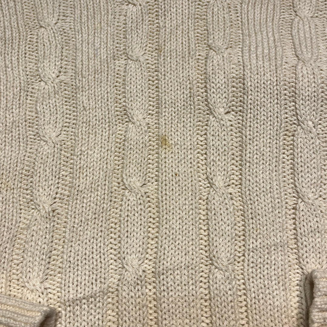 #3354 L.L.Bean/エルエルビーン/Vneck cotton knit/Vネックコットンニット/サイズ L