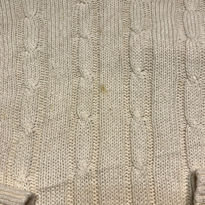 #3354 L.L.Bean/エルエルビーン/Vneck cotton knit/Vネックコットンニット/サイズ L