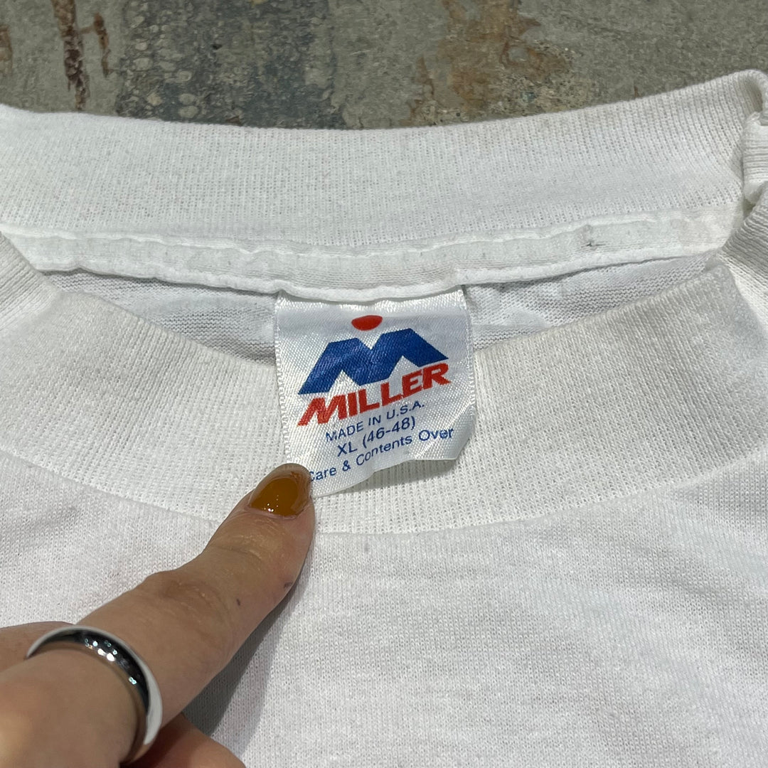 #4276 Unknow/short sleeve t-shirt Tee/シングルステッチ/半袖Tシャツ/80's/MADE IN USA/シンプソンズ/サイズXL