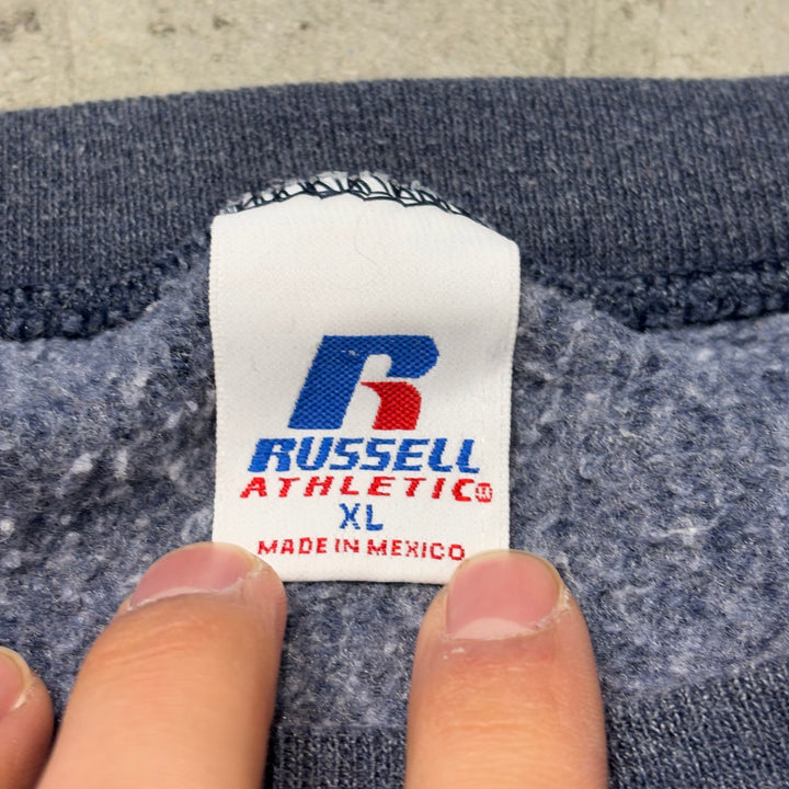 古着 RUSSELLATHLETIC/ ラッセル アスレチック/ ブランククルーネックスウェット/ 無地/サイズXL