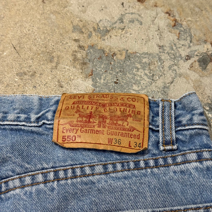 古着 01's Levi's/ リーバイス/デニムパンツ/ 550/ 実寸サイズ34×33