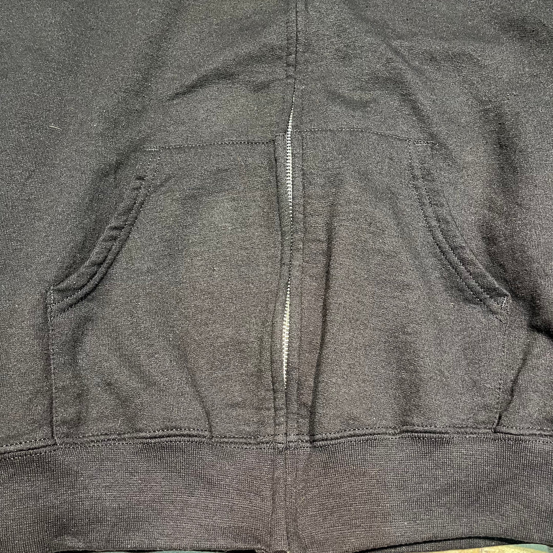 #1946 古着 Champion/チャンピオン / Zip Up Hoody/ジップアップパーカー / 刺繍ロゴ / 企業系 / サイズM