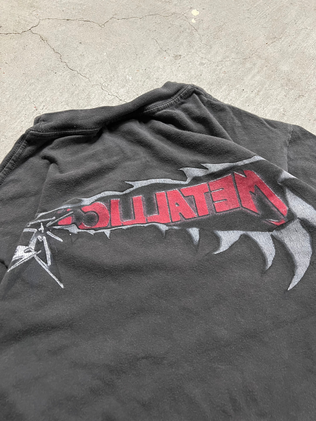 #MA53 古着 METALLICA/メタリカ/バンドTシャツ/プリント Tシャツ/サイズM相当