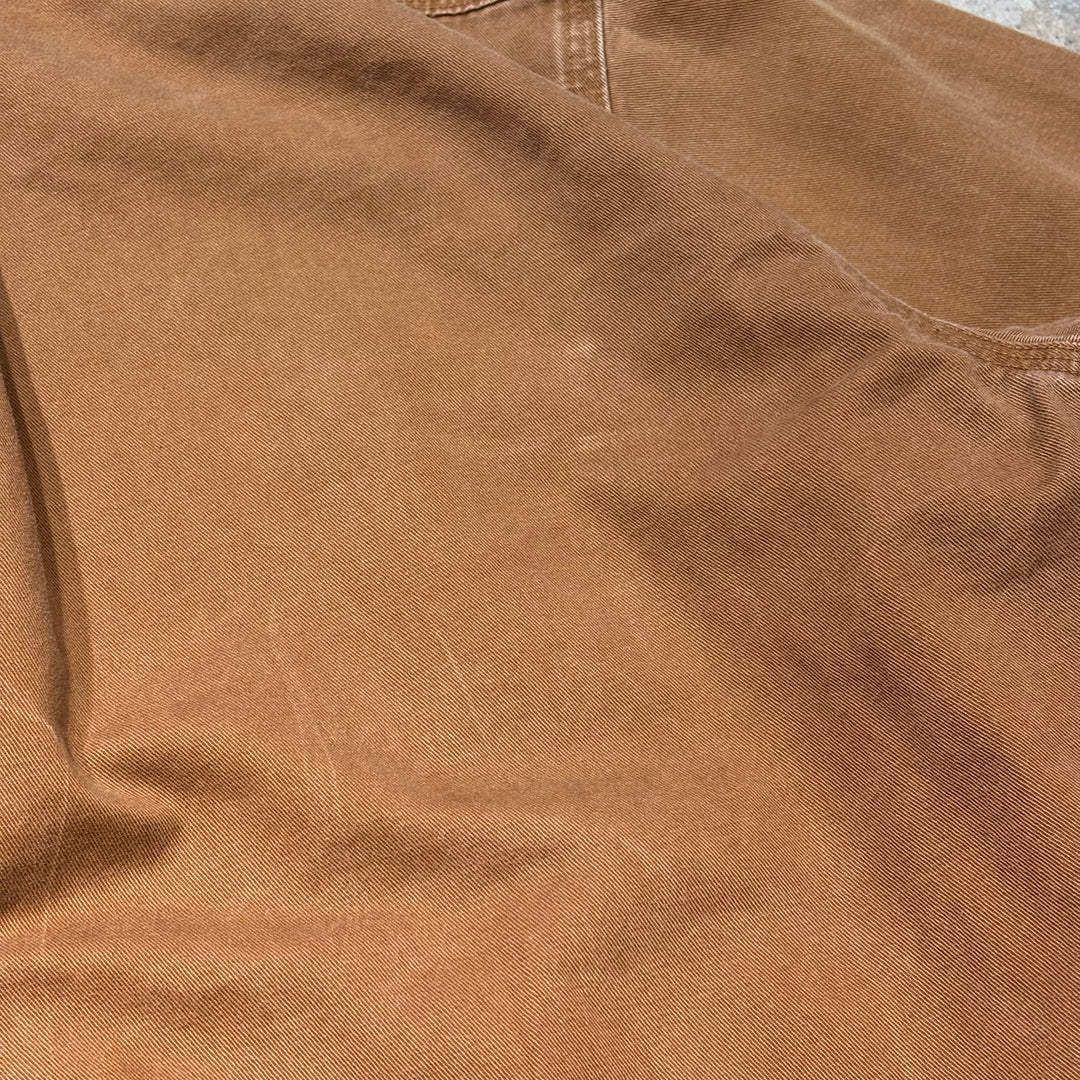 古着 carhartt/カーハート/ ボタンダウン長袖シャツ/ 無地/ サイズL