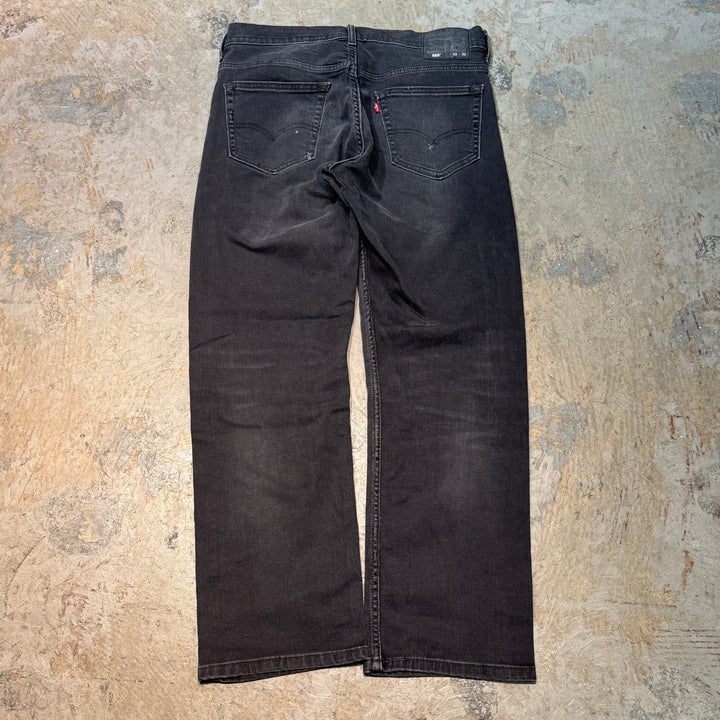 古着 Levi's/ リーバイス/ ブラックデニムパンツ/ 569/実寸サイズ33×30