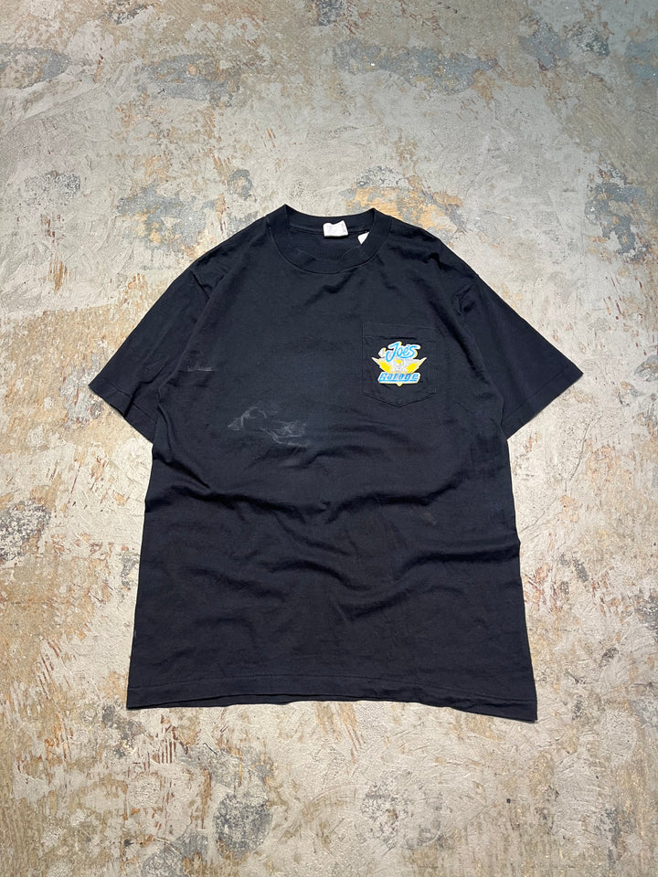 #MA136 古着 93's CAMEL/キャメル/タバコ/ヴィンテージ シングルステッチ Tシャツ/サイズL