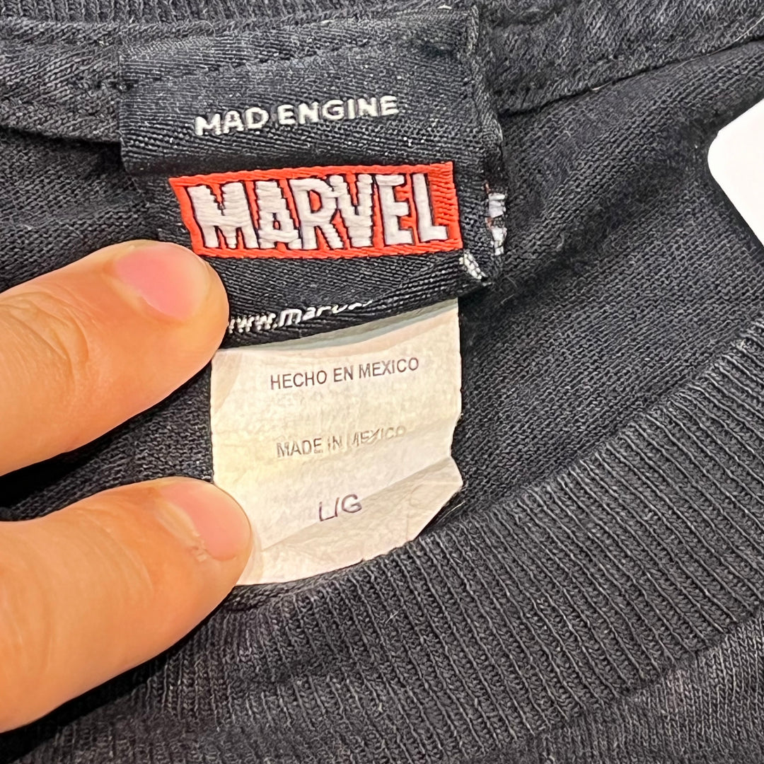 古着 MARVEL/マーベル/PUNISHER/パニッシャー/プリントTシャツ/ サイズL