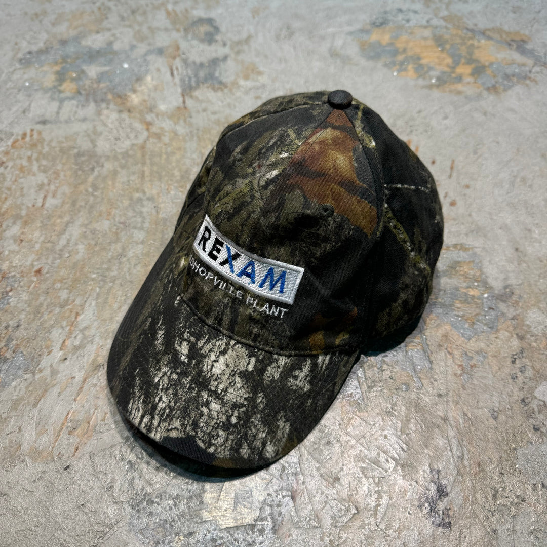 古着 HTT HEADTOTOE/ REXAM BISHOPVILLE PLANT/ リアルツリーカモキャップ