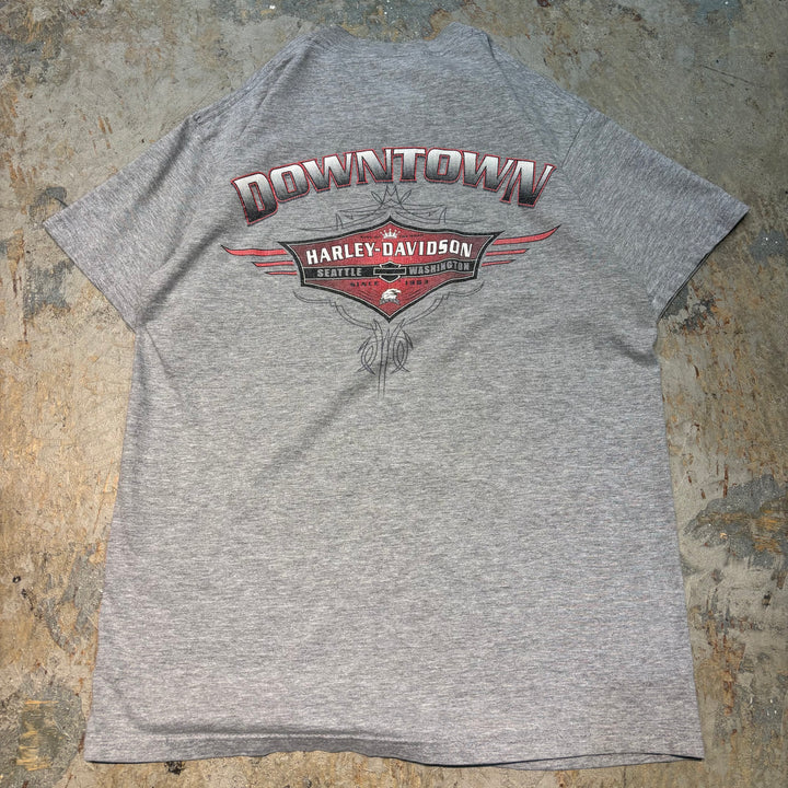 古着 USA製 Harley-Davidson/ハーレーダビッドソン/ プリントTシャツ/ サイズM
