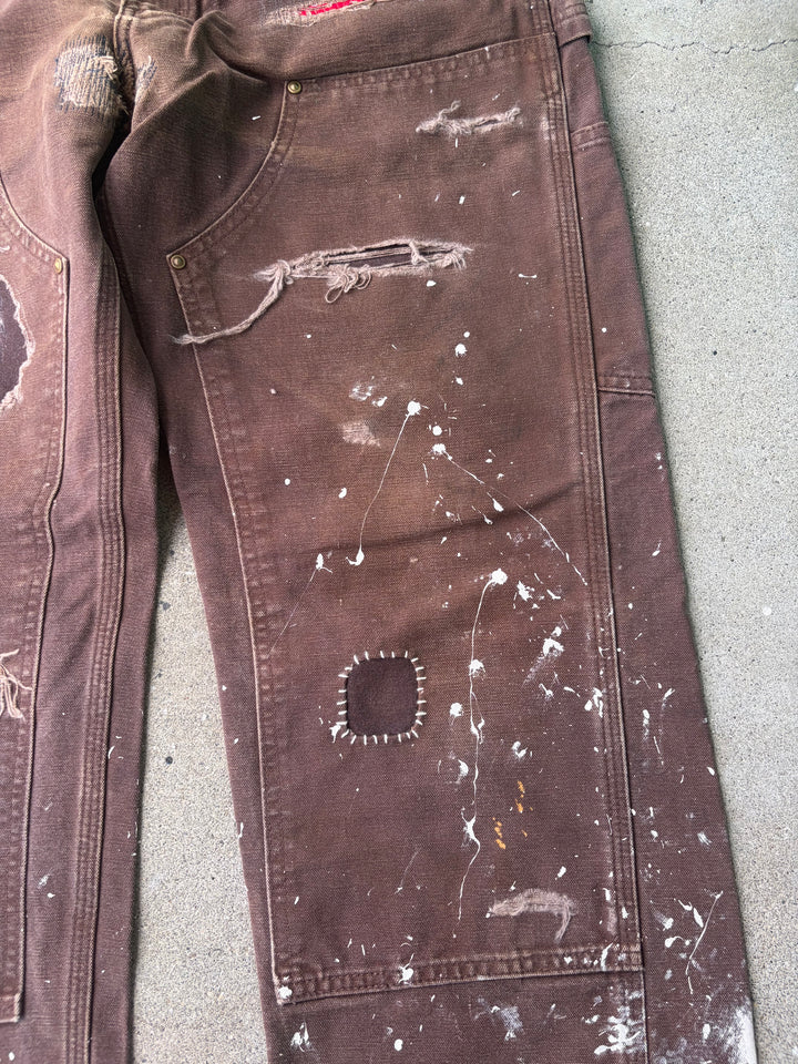 Carhartt Distressed Double Knee Pants W32 L32